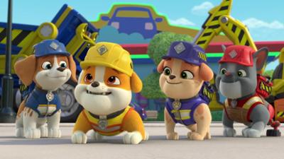 Rubble & Crew: Staffel 2, Folge 30: Die Crew baut eine Bowlingbahn