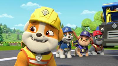Rubble & Crew: Staffel 2, Folge 28: Die Crew baut einen Fallschirmsprung-Simulator