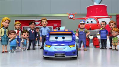 Super Wings: Staffel 5, Folge 6: Chaos bei der Autoshow