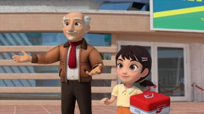 Super Wings: Staffel 5, Folge 8: Die Flieger über den Wolken