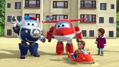 Super Wings: Staffel 5, Folge 12: Eiskaltes Abenteuer in Alaska