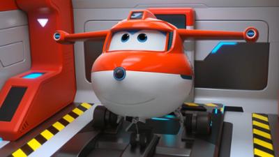 Super Wings: Staffel 8, Folge 34: Ein Tag auf der Welt-Raumbasis, Teil 1