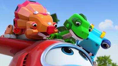 Super Wings: Staffel 4, Folge 10: Jett und die Dinobabys