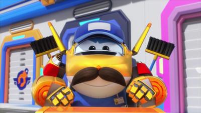 Super Wings: Staffel 5, Folge 15: Die Super-sauber-Pet-Mission
