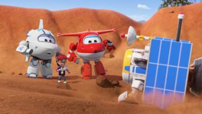 Super Wings: Staffel 4, Folge 11: Wie findet man ein UFO?