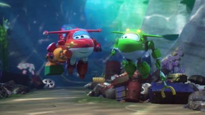 Super Wings: Staffel 4, Folge 16: Putzplan für den Pazifik