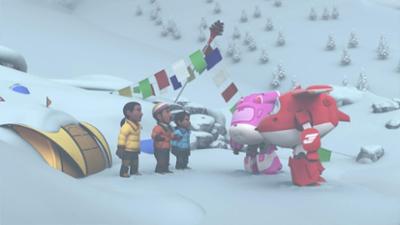 Super Wings: Staffel 4, Folge 19: Die Rettung der Welt-Flugbasis