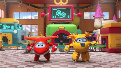 Super Wings: Staffel 7, Folge 13: Chaos in der Spielzeugfabrik