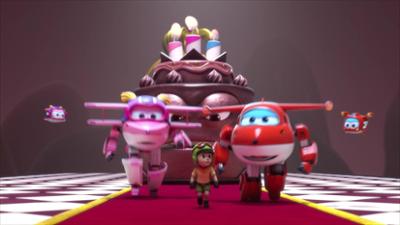 Super Wings: Staffel 7, Folge 15: Der Kuchen-König im Videospiel