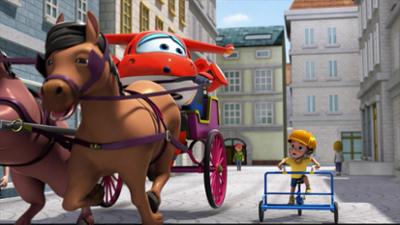 Super Wings: Folge 47: Mit der Kutsche durch Rom