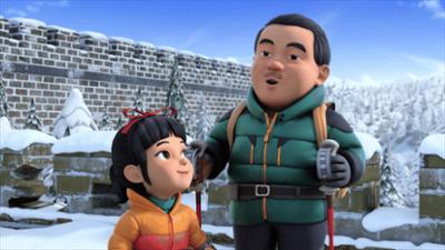 Super Wings: Staffel 6, Folge 25: Eine wilde Winterfahrt