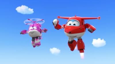 Super Wings: Staffel 7, Folge 17: Im Tal der Dinosaurier
