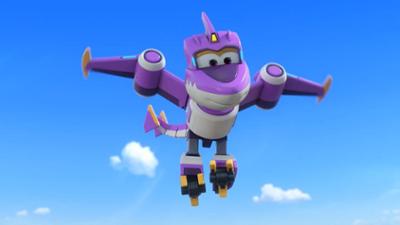 Super Wings: Staffel 8, Folge 33: Metatron, Wächter der Stadt