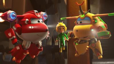Super Wings: Staffel 4, Folge 24: Aufruhr in der Turmuhr