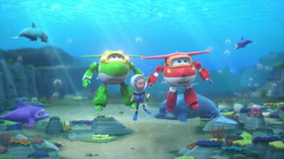 Super Wings: Staffel 4, Folge 26: Das Delfin-Dilemma