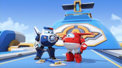 Super Wings: Staffel 6, Folge 33: Die größte Pizza der Welt