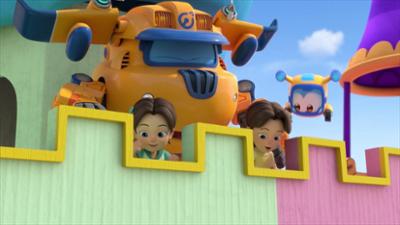 Super Wings: Staffel 5, Folge 38: Das fliegende Spielhaus