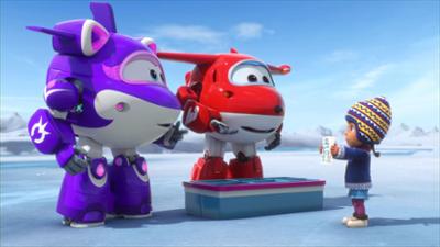 Super Wings: Staffel 4, Folge 35: Der Spielplatz in der Arktis