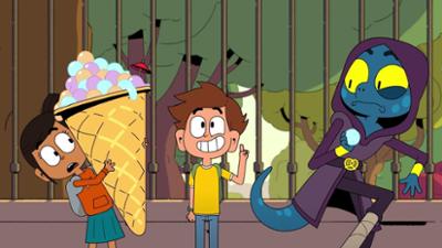 Voll zu spät!: Staffel 2, Folge 12: Die Reptilien zu Besuch