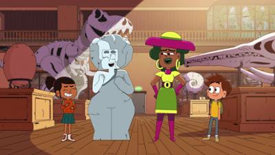 Voll zu spät!: Staffel 3, Folge 28: Die Statue