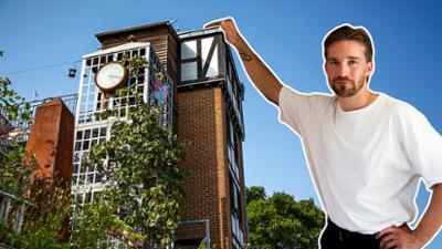 ARD Room Tour: Johnny wohnt in einem Turm mitten in Köln