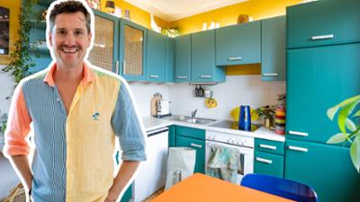 ARD Room Tour: Buntes Makeover in Tobis Mietwohnung mit kreativen DIY-Ideen