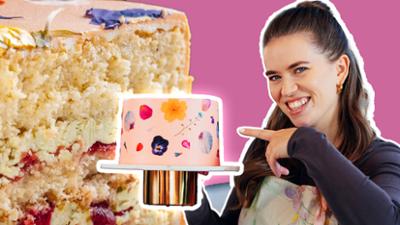 Bake und Cake: Pressed Flower Cake zum Muttertag