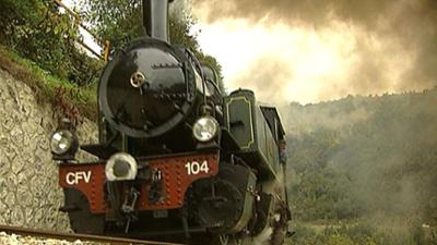Eisenbahn-Romantik: Dampfwolken zwischen Rhone und Isere