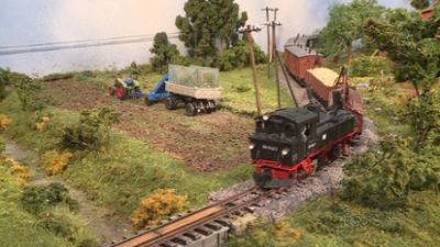 Eisenbahn-Romantik: Der Wilde Robert - Döllnitzbahn - Original und Modell