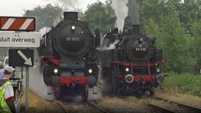 Eisenbahn-Romantik: "Zurück nach Damals" - Dampfspektakel in den Niederlanden