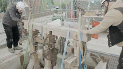 Handwerkskunst: Wie man einen Glockenturm erneuert