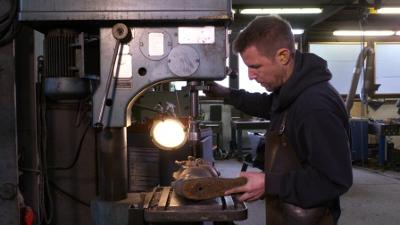 Handwerkskunst!: Wie man eine historische Laterne restauriert