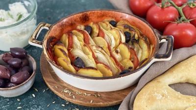 Kaffee oder Tee: Rezept: Fenchelgratin mit Schafskäse-Creme