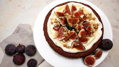 Kaffee oder Tee: Feigen-Honig-Torte mit Walnüssen