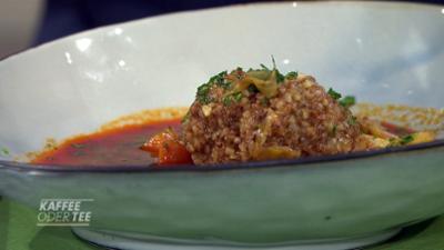 Kaffee oder Tee: Kartoffeleintopf mit Hack-Bulgur-Bällchen