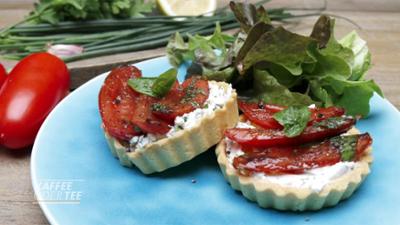 Kaffee oder Tee: Rezept: Tomatenquiche mit Frischkäse