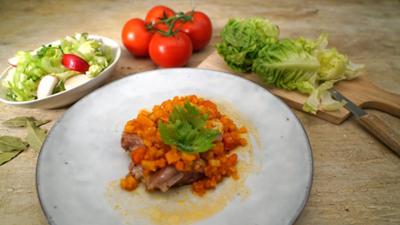 Kaffee oder Tee: Rezept: Geschmortes Hühnchen