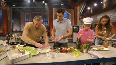 Grill den Henssler: Staffel 21, Folge 3: Verona Pooth, Franjo Pooth, Diego Pooth, Rocco Pooth