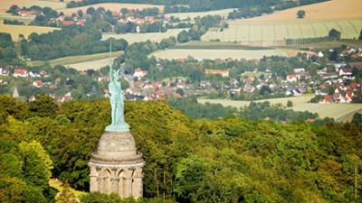 Auf den Spuren der Römer - unterwegs im Teutoburger Wald: Auf den Spuren der Römer · Unterwegs im Teutoburger Wald
