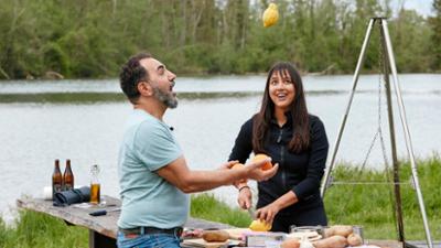 Grillen mit Ivana und Adnan: Alles Bison oder was?