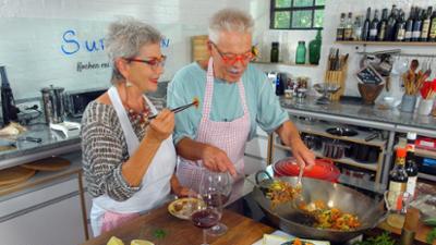 Kochen mit Martina und Moritz: Man nehme ein Bund Suppengrün ...