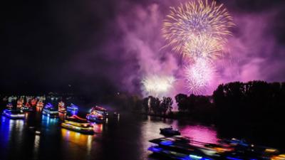 Lokalzeit live - Rhein in Flammen: Lokalzeit live · Rhein in Flammen