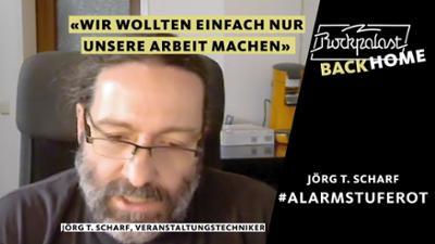 Rockpalast: Jörg T. Scharf (Alarmstufe Rot) Interview: Rockpalast BACK HOME