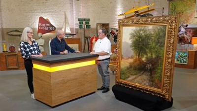Bares für Rares: Staffel 2025, Folge 30: Großformatiges Gemälde sucht geeignete Wand