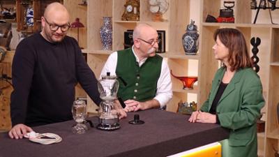 Bares für Rares: Staffel 2025, Folge 7: Laborgläser oder Kaffeemaschine?