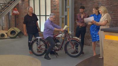 Bares für Rares: Staffel 2024, Folge 218: Ein Vorkriegs-Motorrad zum Staunen