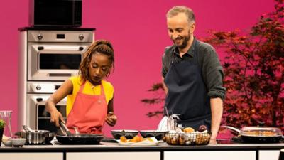 Böhmi brutzelt: mit Salwa Houmsi