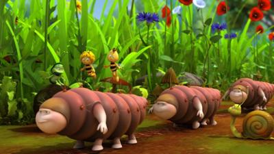 Die Biene Maja: Staffel 1, Folge 32: Die Raupenwanderung
