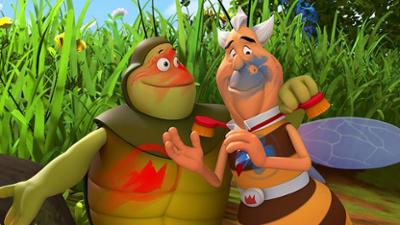 Die Biene Maja: Staffel 2, Folge 41: Die Wiese gehört mir!