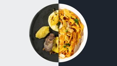Die Küchenschlacht: Staffel 2026, Folge 31: Hähnchenleber mit Apfelkompott vs. Tagliatelle mit Tomatensauce